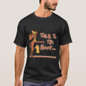 Praat met de hoof t-shirt (Voorkant)