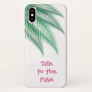 Praat met de Palm iPhone Case