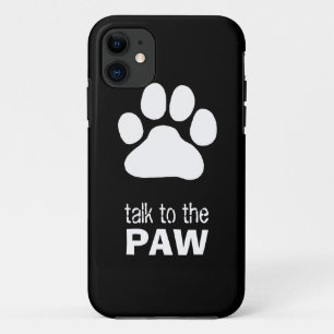 Praat met de Paw iPhone 11 Hoesje