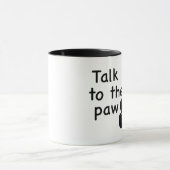 Praat met de Paw-mok Mok (Midden)