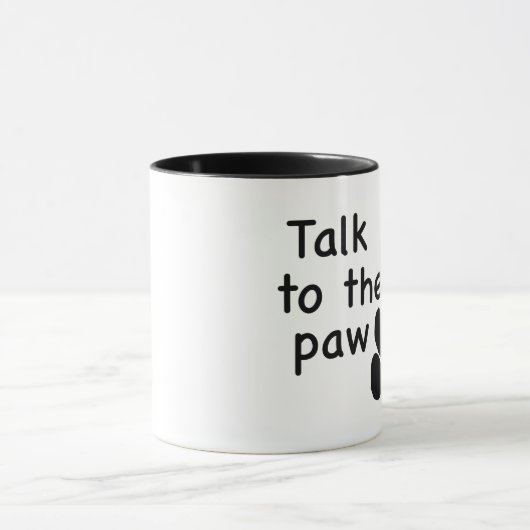 Praat met de Paw-mok Mok (Midden)