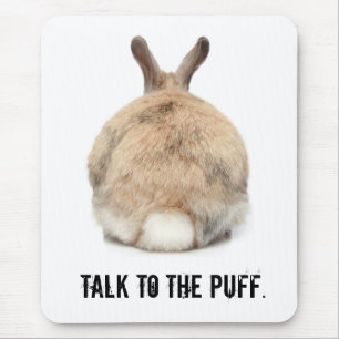 Praat met de Puff! Muismat