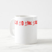 Praat met de staart koffiemok (Voorkant links)