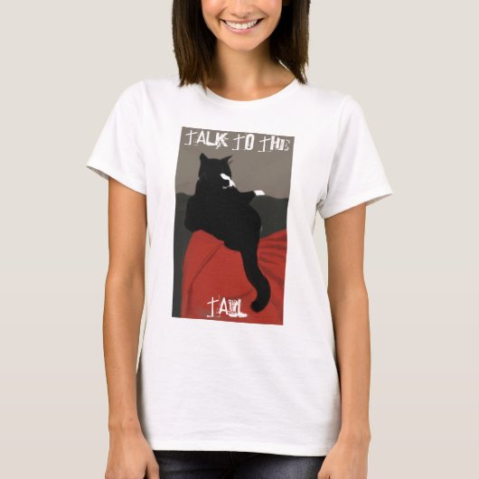 Praat met de staartvrouwen T T-shirt (Voorkant)