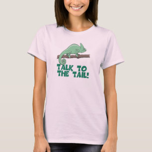 Praat met de Tail Lizzard Iguana T-shirt