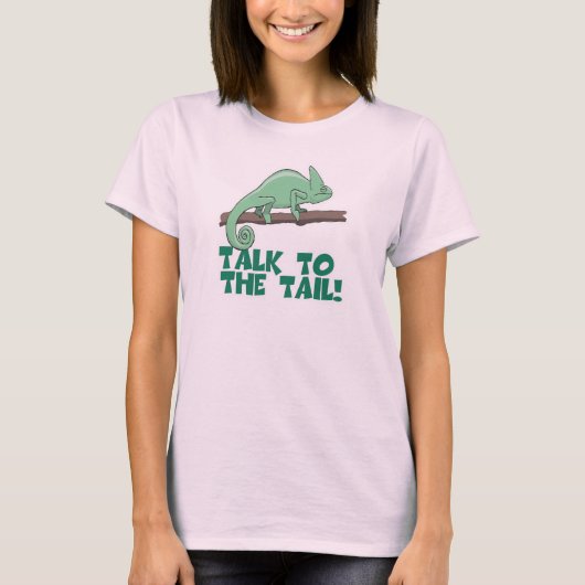 Praat met de Tail Lizzard Iguana T-shirt (Voorkant)