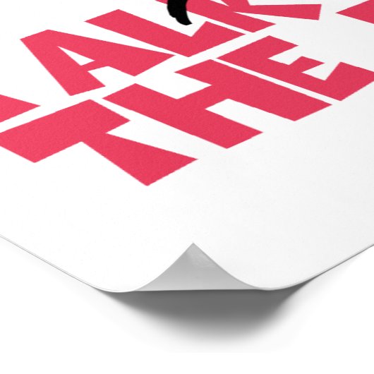 Praat met de Tail Mouse Poster (Hoek)