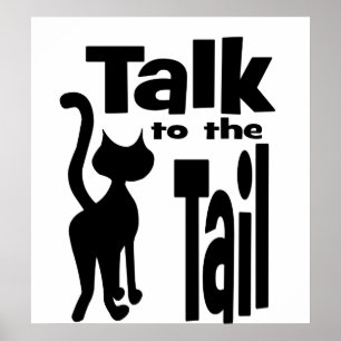 Praat met de Tail Poster