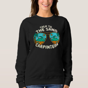 Praat met de zand Carpinteria Summer California Tr Trui