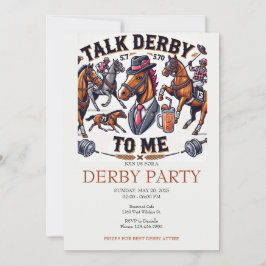 Praat met Derby naar Me Party Kaart