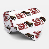 Praat met Derby voor me cadeautjes en romans Stropdas (Opgerold)