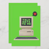 PRAAT MET GEGEVENS FEESTDAGENKAART (Voorkant / Achterkant)