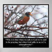 Praat met God Poster (Voorkant)