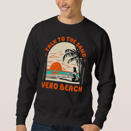 Praat met het strand van Sand Vero Beach Ocean Flo Trui (Voorkant)