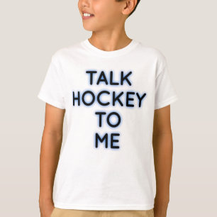 Praat met Hockey. T-shirt