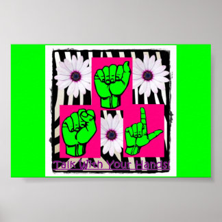 Praat met je Poster voor meisjes