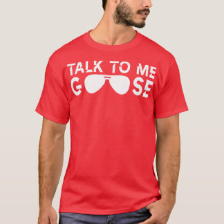 Praat met me gans 1 t-shirt