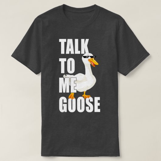 Praat met me gans 5 t-shirt (Design voorkant)