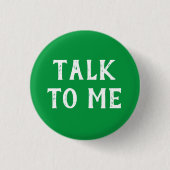 Praat met me over communicatie Button (Voorkant)