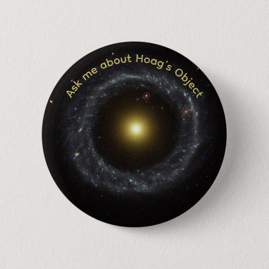 Praat met me over Hoag's Object Gesprekstarter Ronde Button 5,7 Cm (Voorkant)