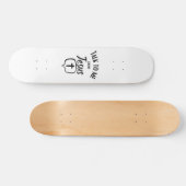 Praat met me over Jezus. Persoonlijk Skateboard (Horizontaal)