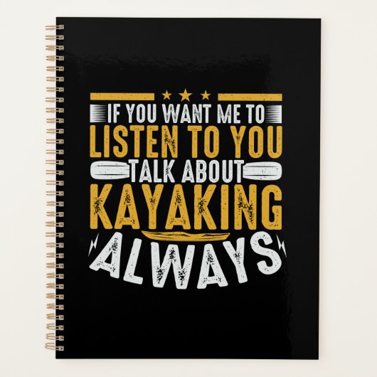Praat met me over Kayaking Planner (Voorkant)