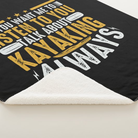 Praat met me over Kayaking Sherpa Deken (3/4)