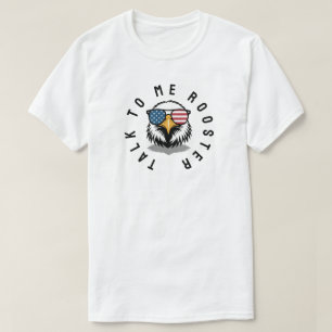 Praat met me, Rooster T-shirt