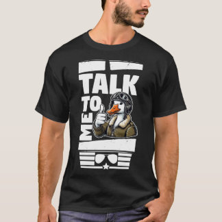 Praat met mij Goose T-shirt
