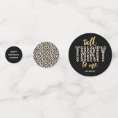 Praat met mij over de derde. 30e verjaardag confetti (Voorkanten)
