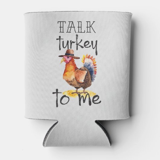 Praat met mij over Turkije Blikjeskoeler (Voorkant)