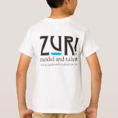 Praat met mijn agent t-shirt (Achterkant)