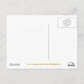 Praat met Moeder Goose Briefkaart (Achterkant)