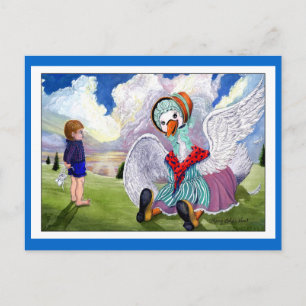 Praat met Moeder Goose Briefkaart