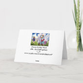 Praat met Moeder Goose Kaart (Achterkant)