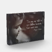 Praat met onze kinderen fotoblokken (Links)