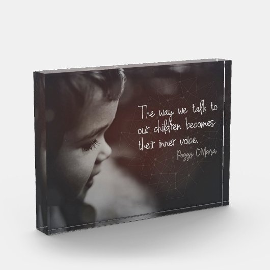 Praat met onze kinderen fotoblokken (Links)