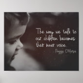 Praat met onze kinderen poster (Voorkant)