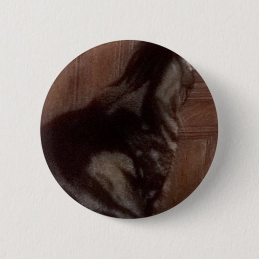 Praat met The Back Dave Ronde Button 5,7 Cm (Voorkant)