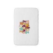 Praat met Turkije over de grappige Thanksgiving op Badmat (Voorkant Verticaal)