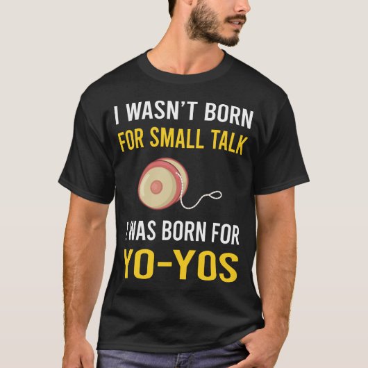Praat met Yo-Yo Yo YoYo T-shirt (Voorkant)