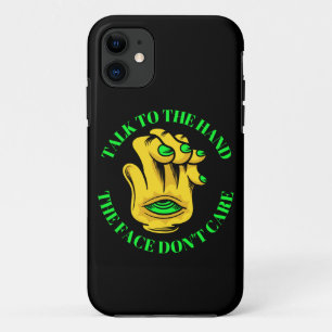 PRAAT NAAR DE HAND HET GEZICHT MAAKT NIET grappig Case-Mate iPhone Case