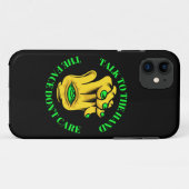 PRAAT NAAR DE HAND HET GEZICHT MAAKT NIET grappig Case-Mate iPhone Case (Achterkant (horizontaal))