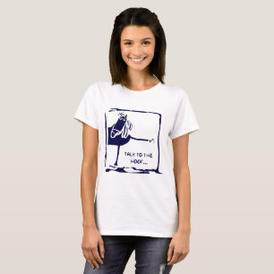 PRAAT NAAR HET HOOF Funny Horse Pony Pink Vest Top