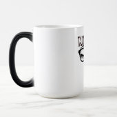 Praat nerdy tegen me Geek bril knipogen oog Magische Mok (Links)