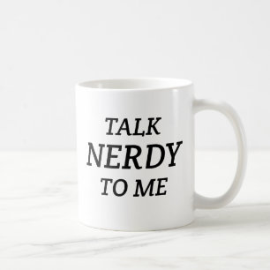 Praat Nerdy tegen me Koffiemok