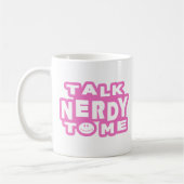 Praat Nerdy tegen me Koffiemok (Links)
