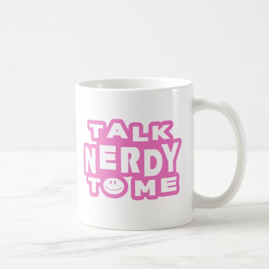 Praat Nerdy tegen me Koffiemok (Rechts)