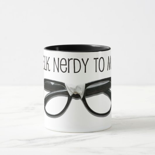 Praat Nerdy tegen me Mok (Midden)