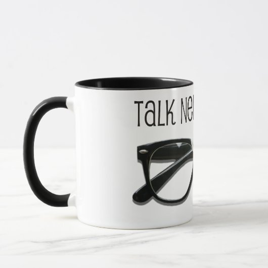 Praat Nerdy tegen me Mok (Links)